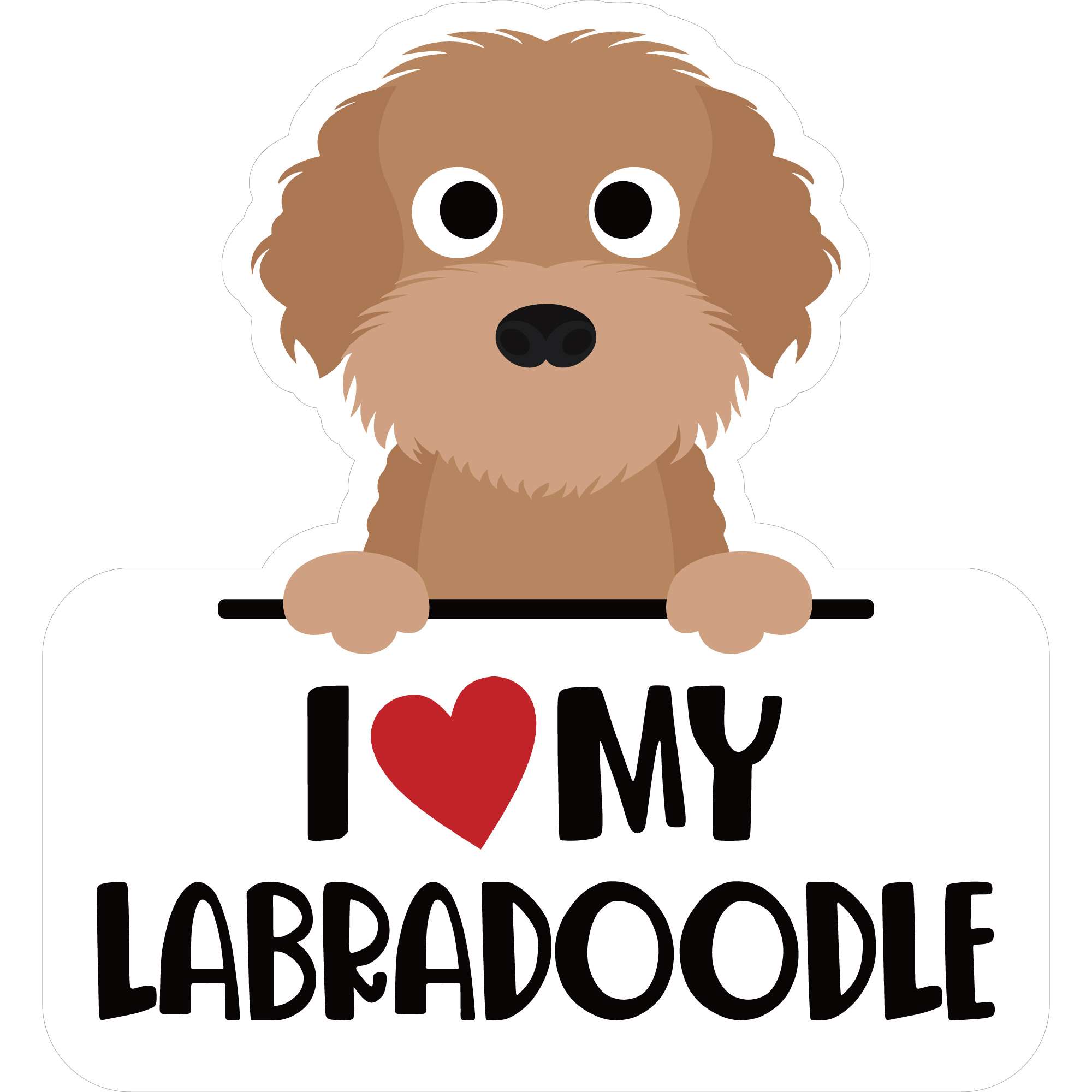 Sticker Pack アイラブラブラドゥードル L