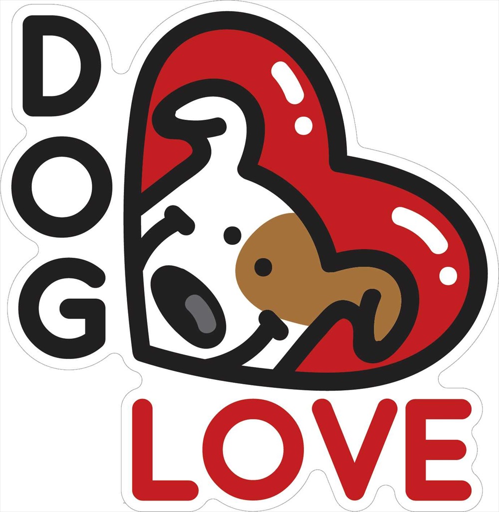 Sticker Pack ドッグラブ L