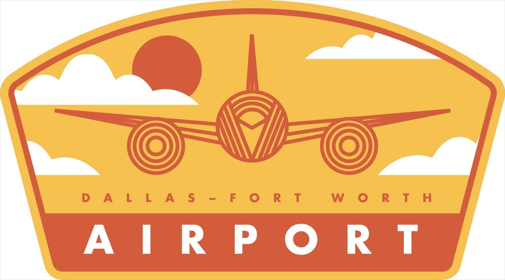 Sticker Pack ダラスフォートワースエアポート L