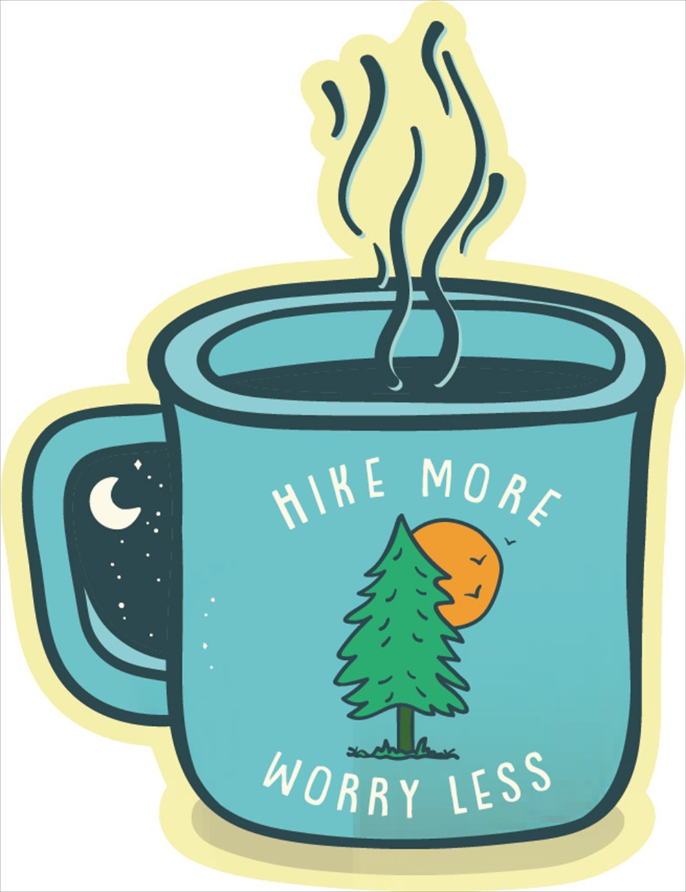 Sticker Pack ハイクモアーコーヒーカップ S