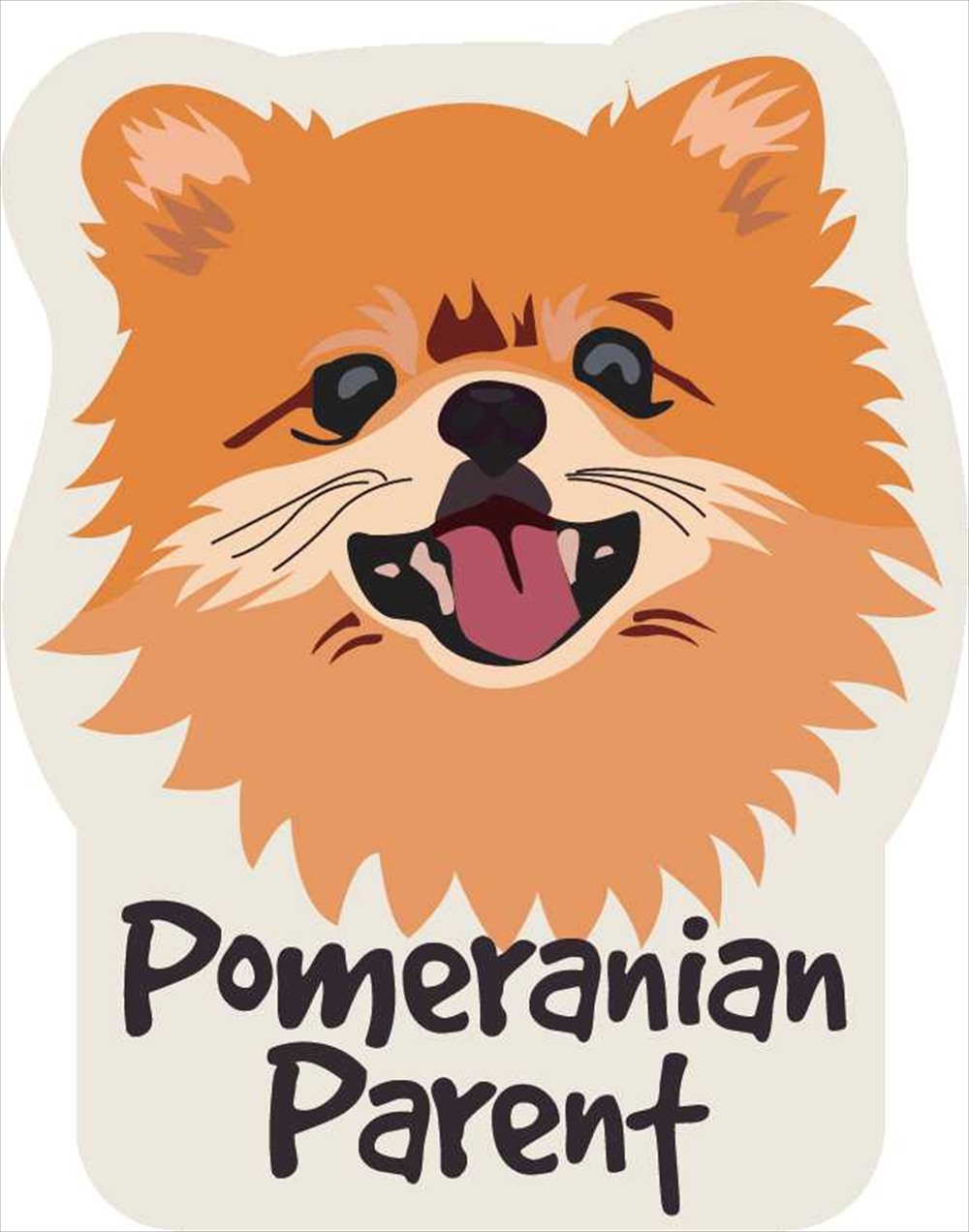 Sticker Pack ポメラニアンペアレント S