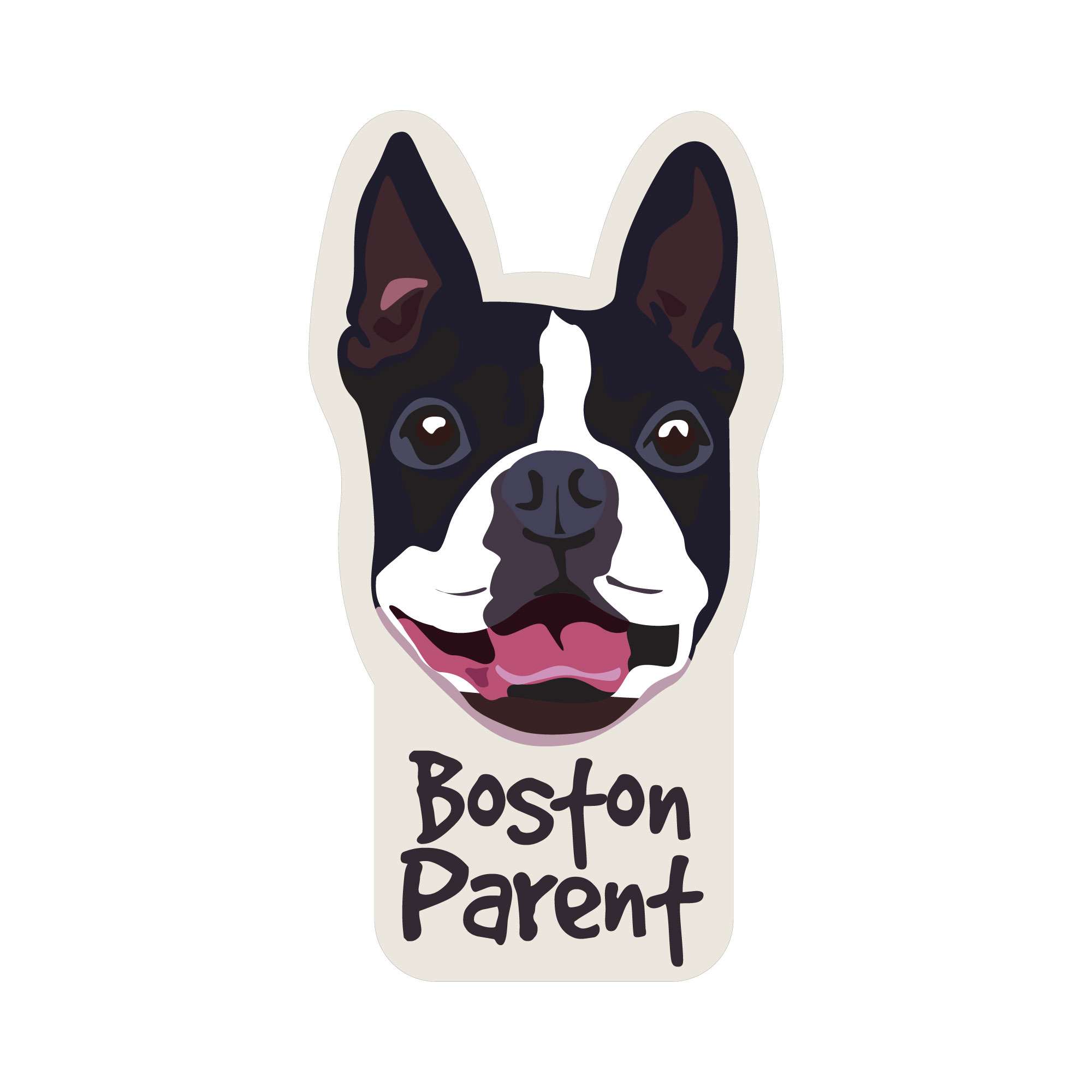 Sticker Pack ボストンテリアペアレント S