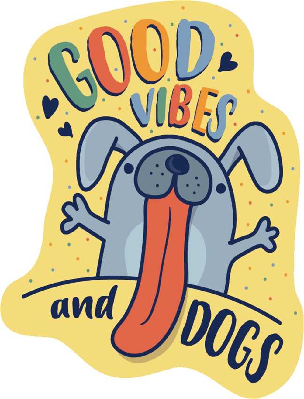 Sticker Pack グッドバイブスドッグ S