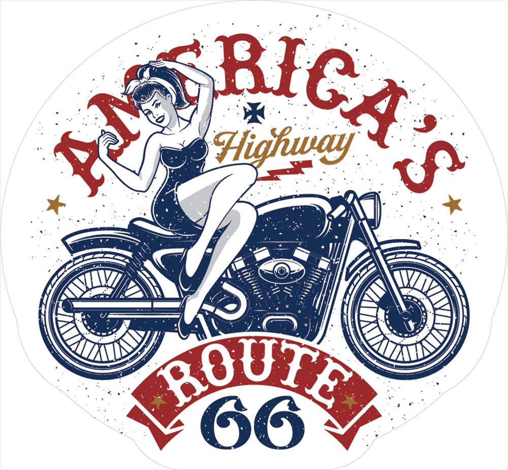 Sticker Pack ルート66 アメリカハイウェイ S