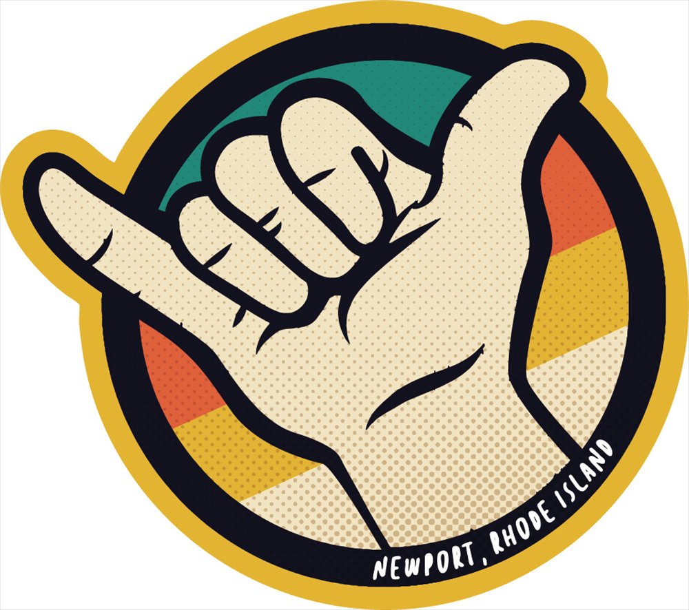 Sticker Pack シャカハーフトーンビーチ S