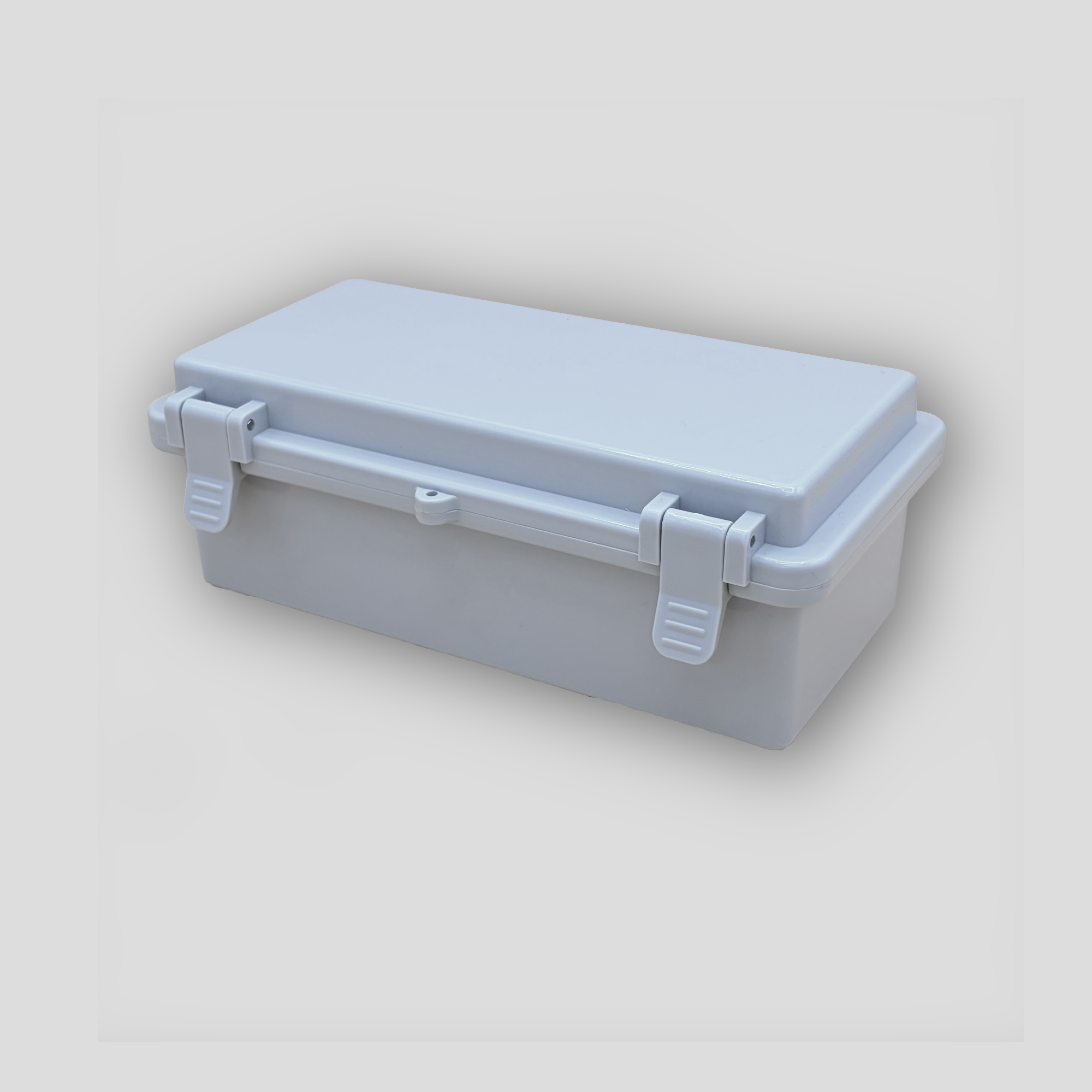 ラッチ付き防水ボックス中