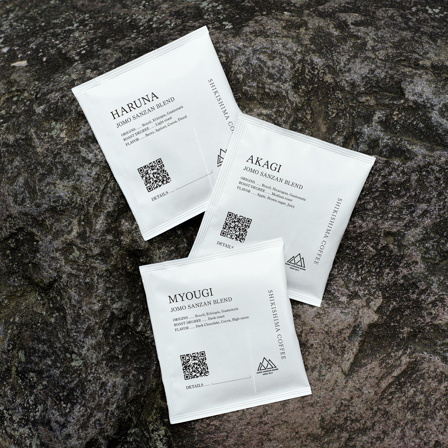 コーヒーバッグ（上毛三山ブレンド3種）