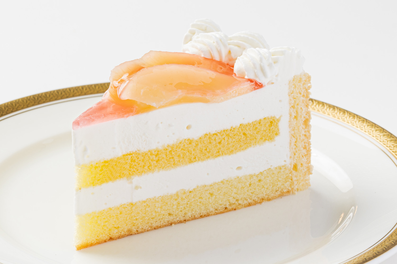 北海道チーズと白桃のケーキ（７個入）