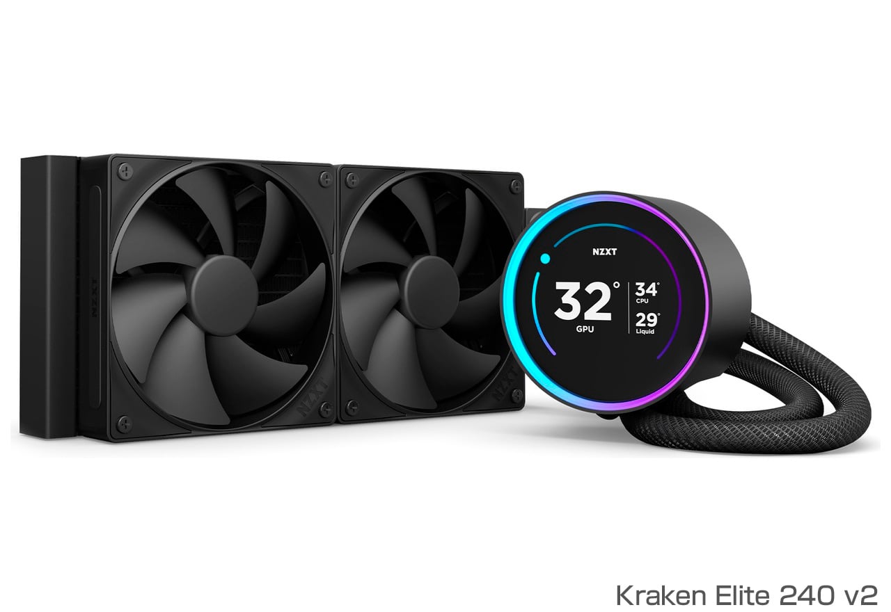NZXT Kraken Elite 240 v2 Black