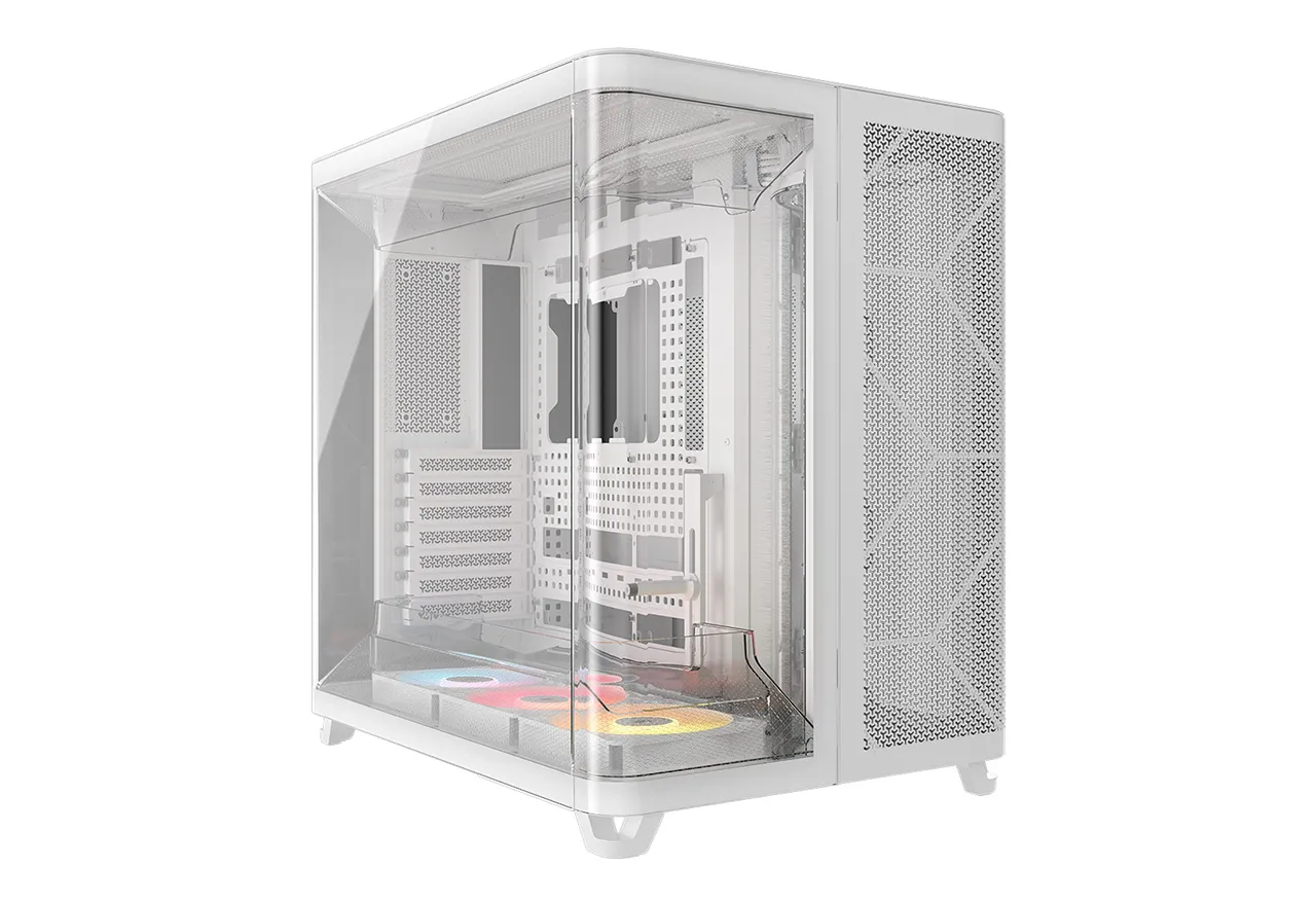 CORSAIR AIR 5400 RS-R ARGB Tempered Glass White