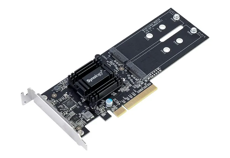 Synology M.2 SSDアダプターカード【M2D18】