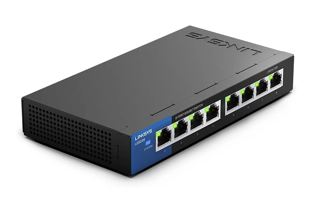 LINKSYS 8-PORT GIGABIT UNMANAGED SWITCH