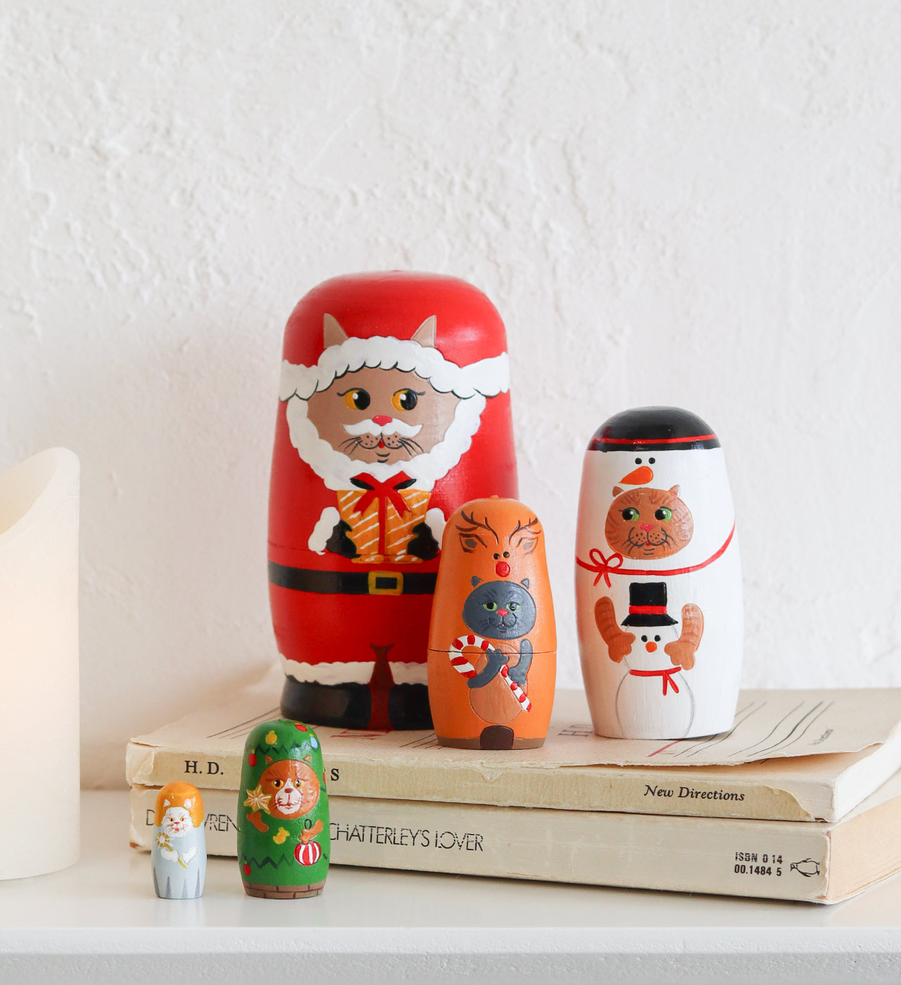 マトリョーシカ ねこのクリスマス