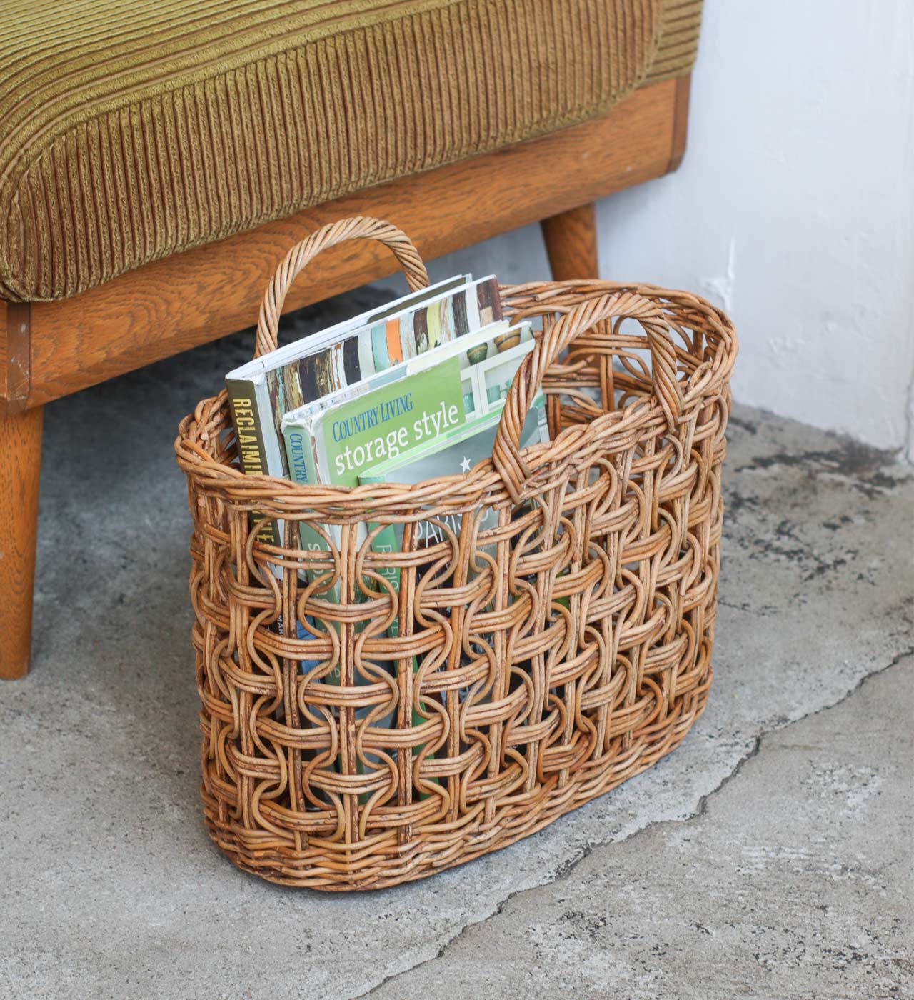 ループ編み2ハンドルバスケット THE AROROG / アラログ