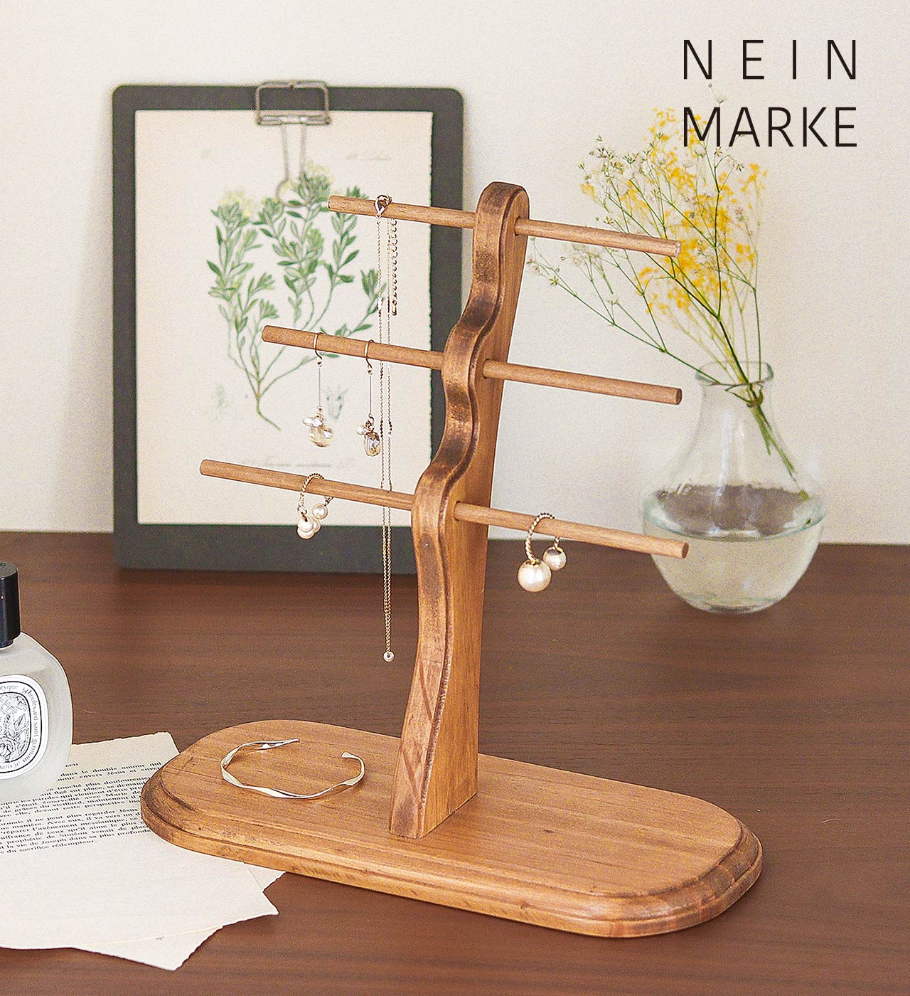 パイン ウェーブアクセサリースタンド NEIN MARKE / ナインマーケ