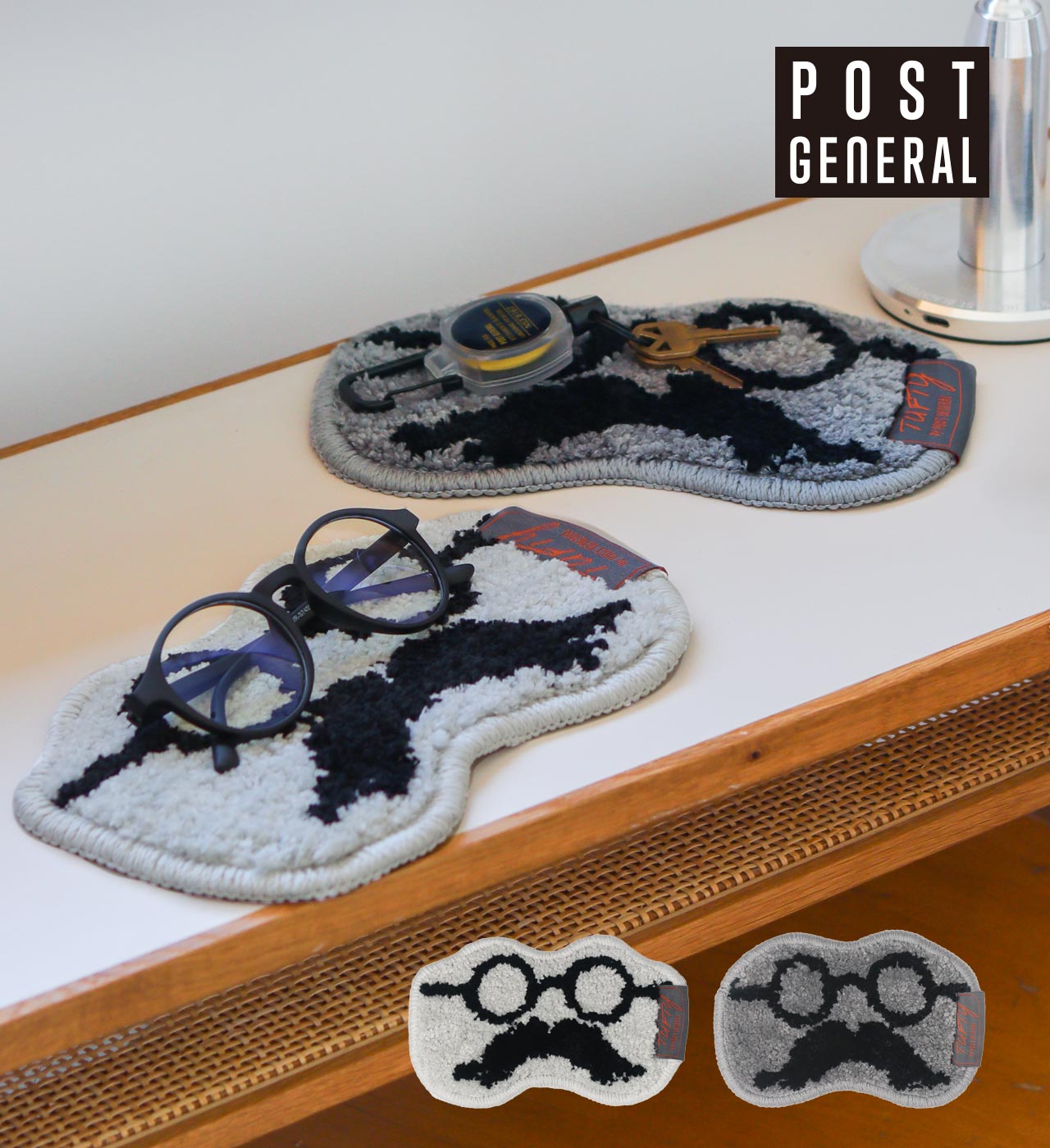 タフティー グラッシーズマット (2カラー) POST GENERAL / ポストジェネラル TUFTY GLASSES MAT