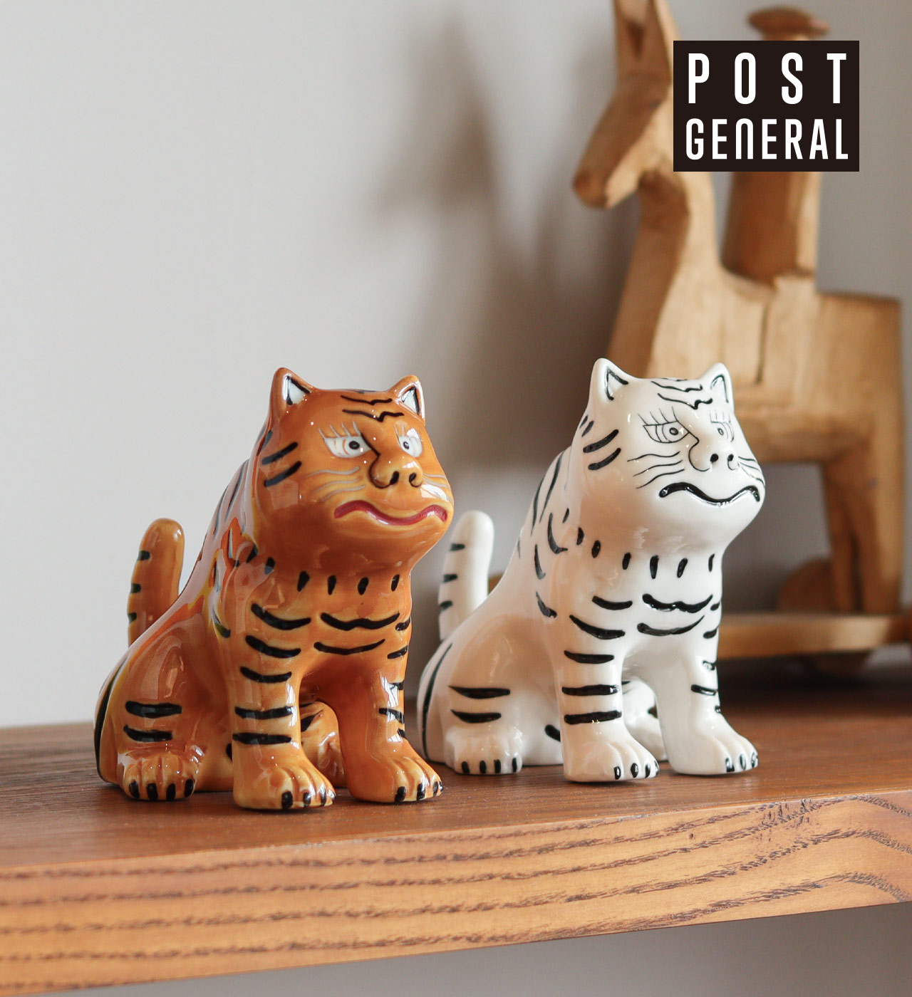 チベタン タイガーオブジェ (2カラー) POST GENERAL / ポストジェネラル TIBETAN TIGER OBJECT