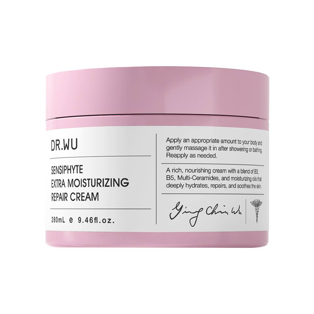 DR.WU SENSIPHYTE EXTRA MOISTURIZING REPAIR CREAM 280ML