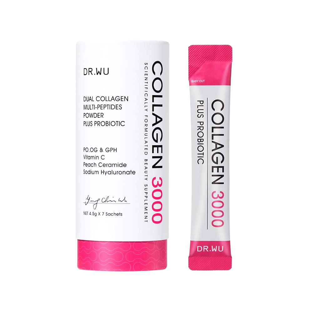 DR.WU DUAL COLLAGEN MULTI-PEPTIDES POWDER 4.5G×7包