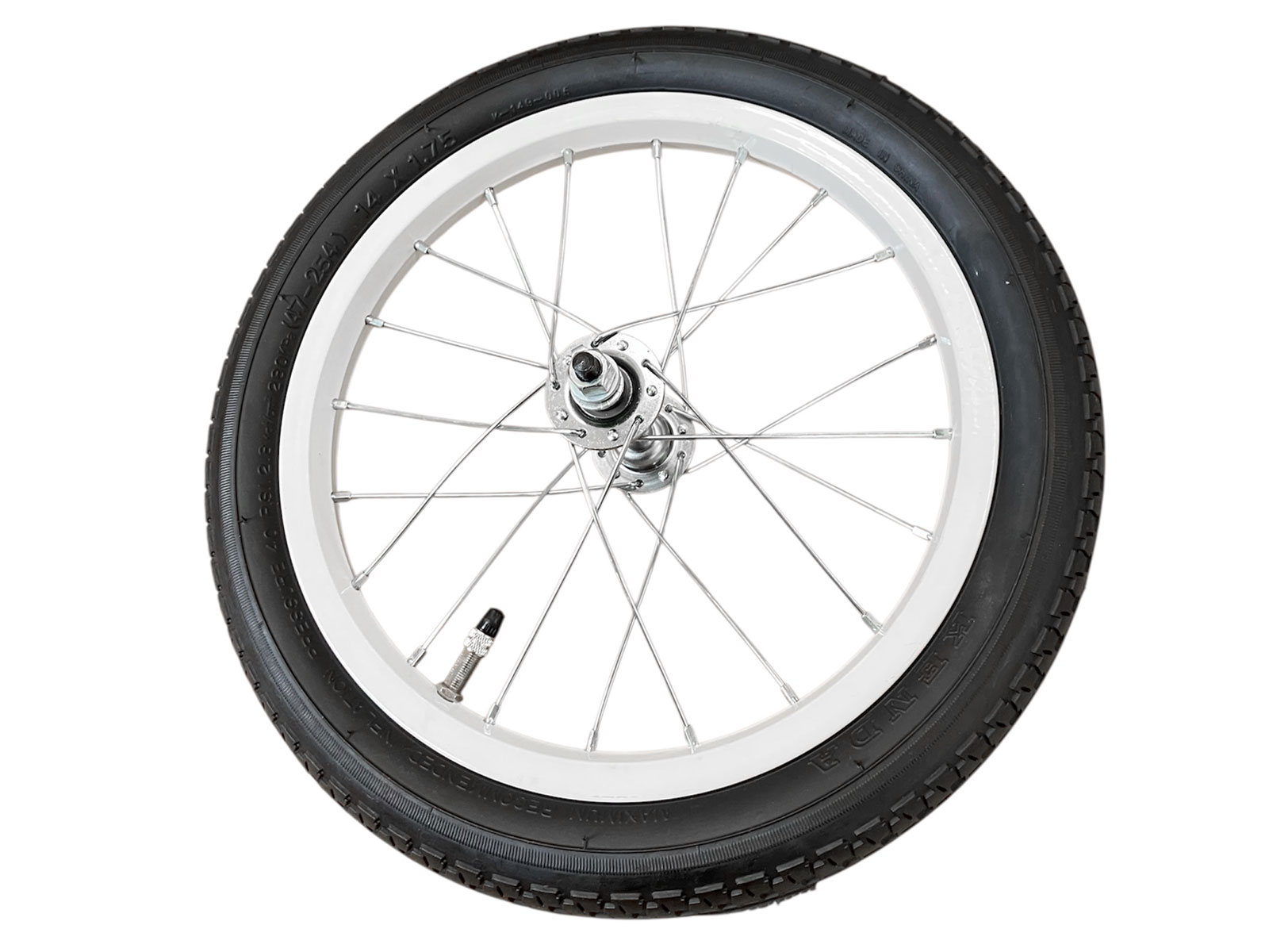 いきなり自転車用　前輪　１４インチ