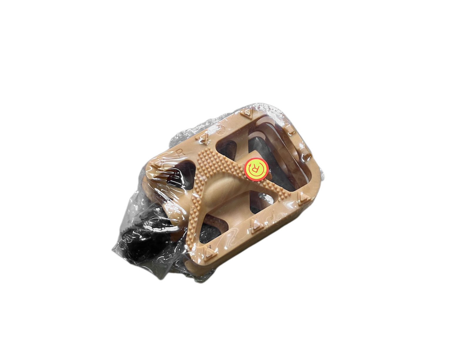 いきなり自転車用　ペダル　ブラウン