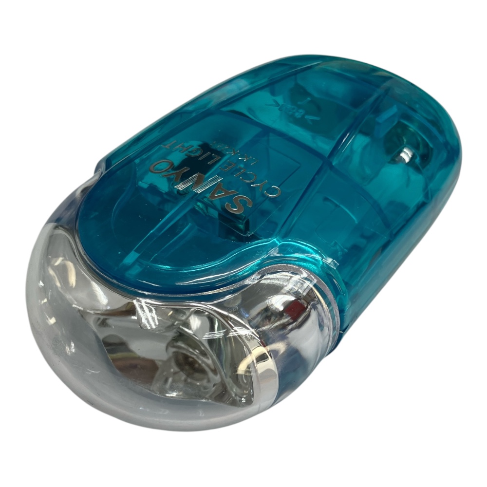バッテリーサイクルライト LK-K213A クリアブルー　単２電池使用