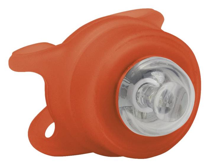 クロップス フロント用ホワイトLEDライト ANTAREX MX1-W レッド RD/WT