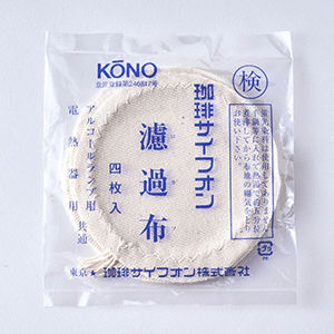 KONO（コーノ）　濾過布　4枚入り