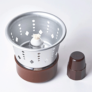 KONO（コーノ）　アルコールランプ （風防付き）
