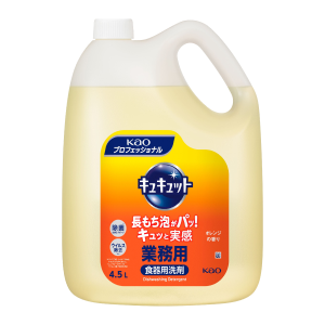 花王　キュキュット　オレンジの香り　4.5L