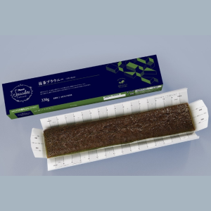 【冷凍】フレック　フリーカットケーキ　抹茶ブラウニー　330g