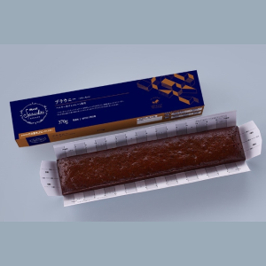 【冷凍】フレック　フリーカットケーキ　ブラウニー（ベルギー産チョコレート使用）　330g