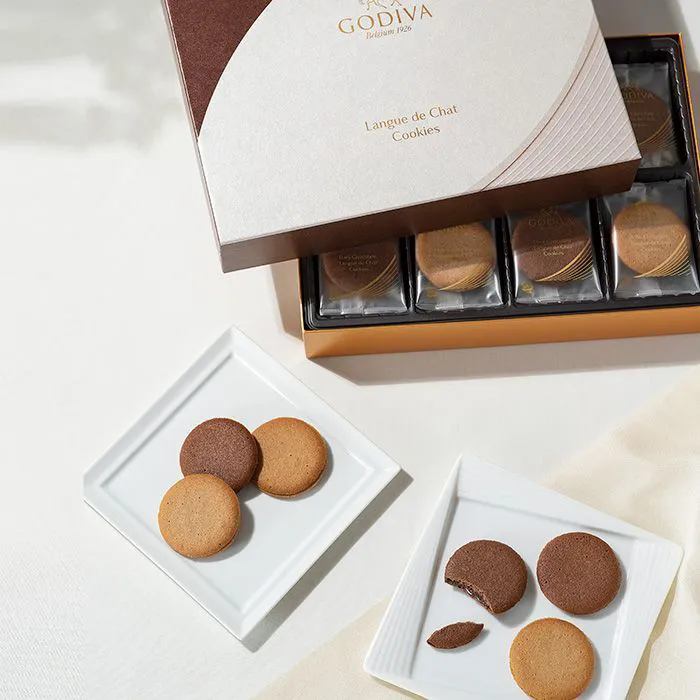 ゴディバ　ラングドシャクッキーアソートメント１８枚