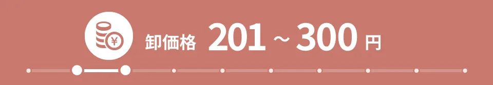 201～300円
