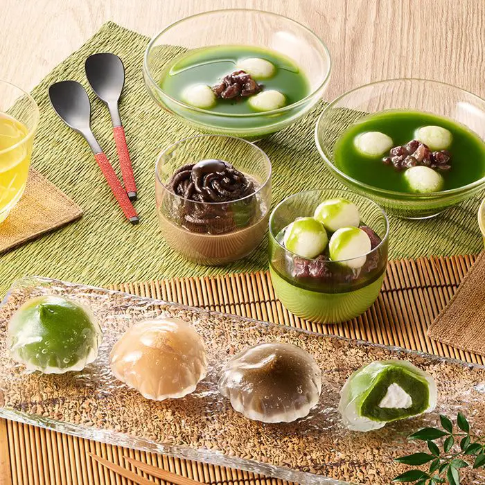 【夏季限定】京都・東山茶寮　宇治抹茶冷やしぜんざいと抹茶スイーツセット【ご注文締切:～2025/8/3 AM10:00】