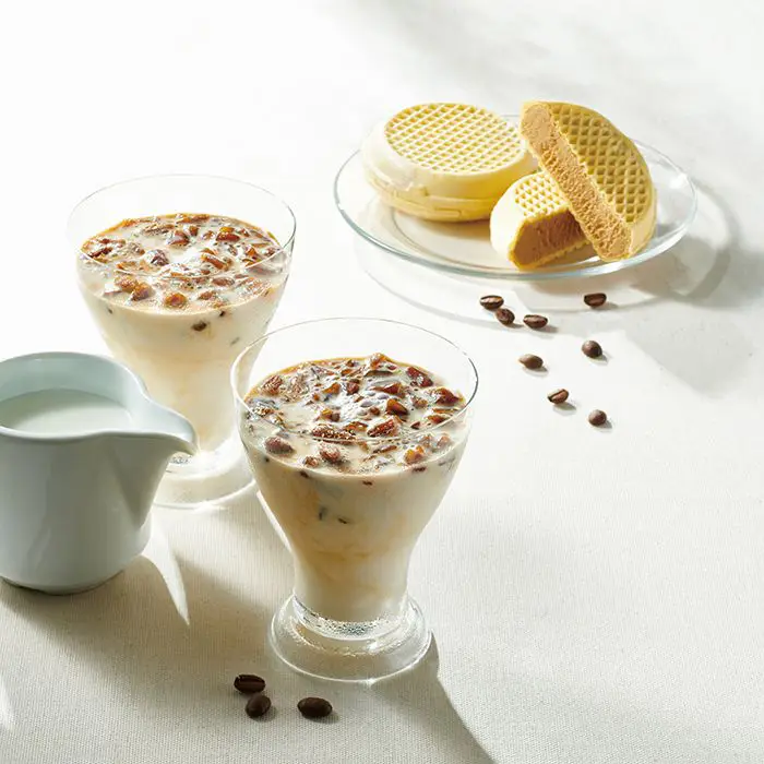【夏限定】ドトールコーヒー（DOUTOR COFFEE）　氷deアイスカフェ・オ・レ＆コーヒーアイスモナカセット