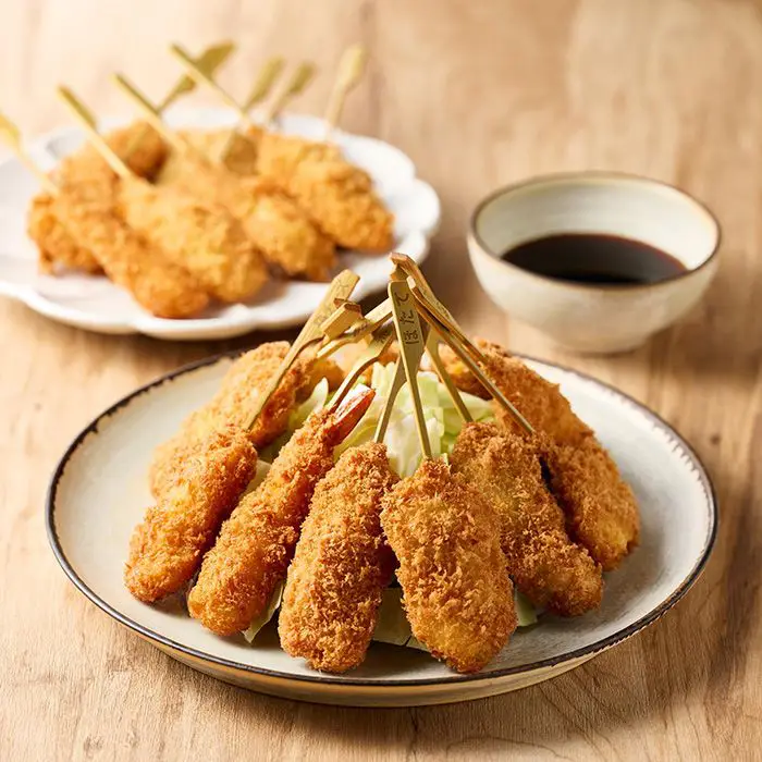 【夏限定】大阪・あげもん　人気の串揚げ　9種27本