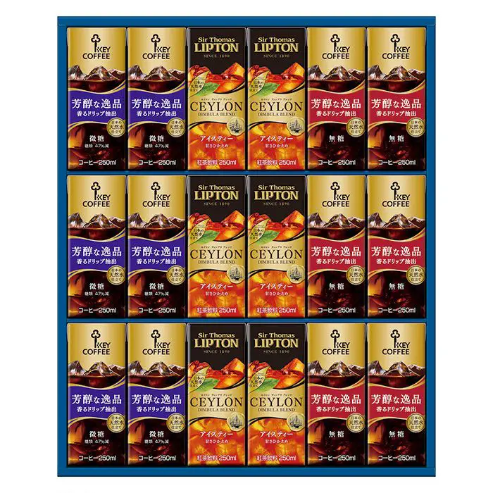 【夏限定】キーコーヒー（KEY COFFEE）　天然水パーソナル飲料ギフト