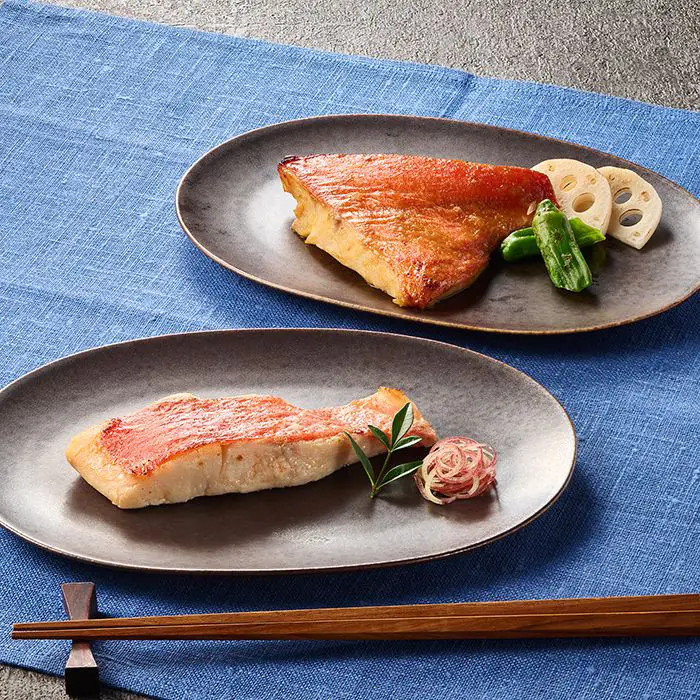 【夏限定】うみのファーム　釣り金目鯛の漬け焼きセット