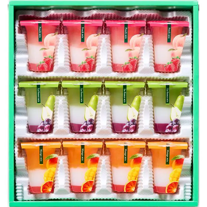 【夏限定】ひととえ　3層デザートジュレパフェ～国産フルーツ入り～