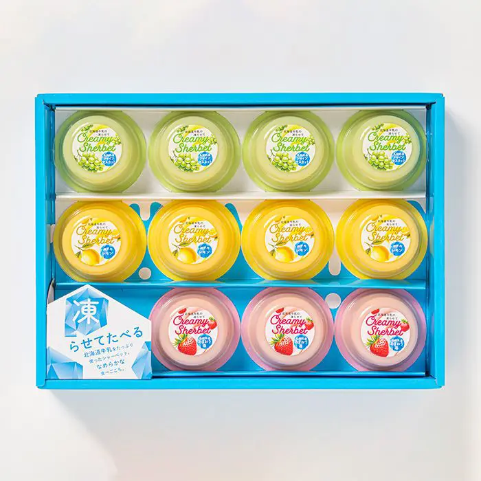 【夏限定】北海道牛乳の凍らせてクリーミーシャーベット
