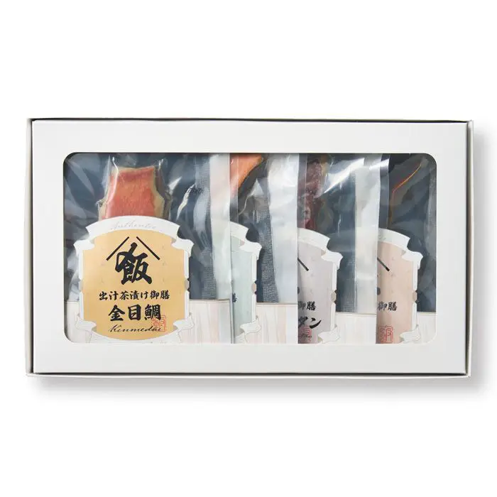 【夏限定】出汁茶漬け御膳　4種セット