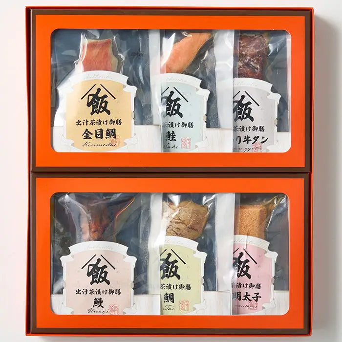 【夏限定】出汁茶漬け御膳　6種セット