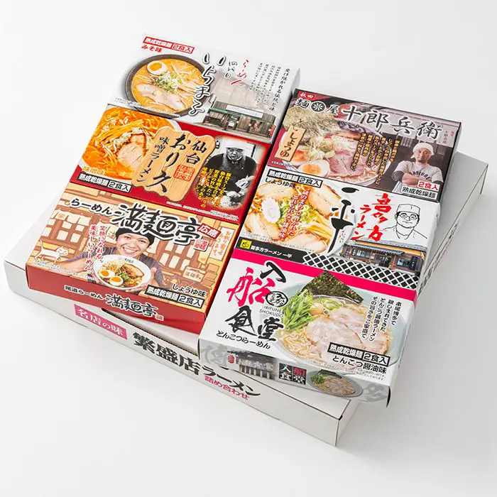 【夏限定】全国繁盛店ラーメンセット　12食