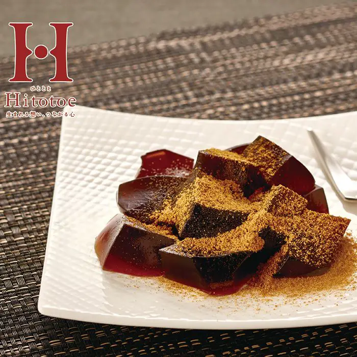 ひととえ　黒わらび餅