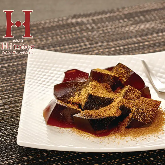 ひととえ　黒わらび餅