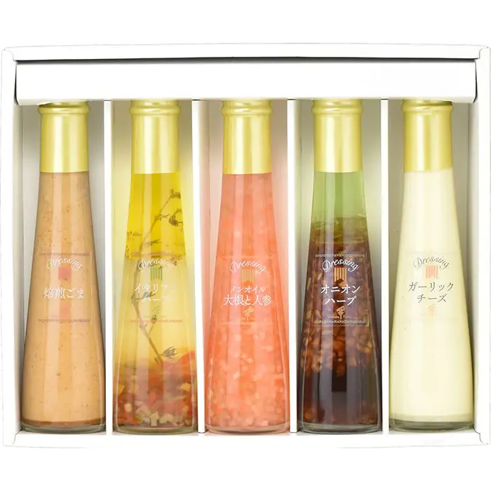 たかはたファーム　ドレッシング5本詰合せ