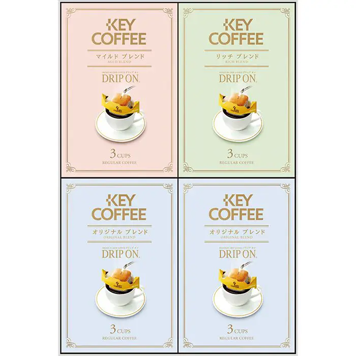 キーコーヒー　ドリップオン・レギュラーコーヒーギフト