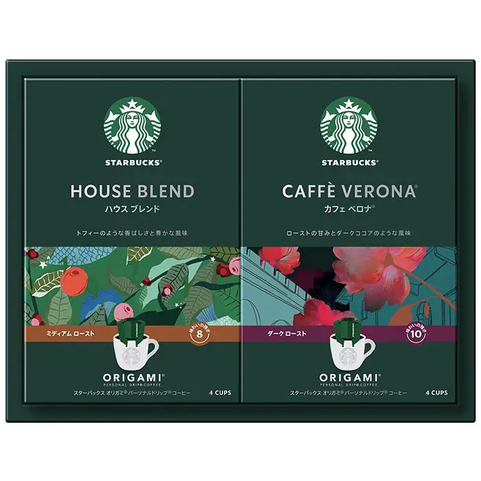 スターバックス　オリガミ　パーソナルドリップ　コーヒーギフト