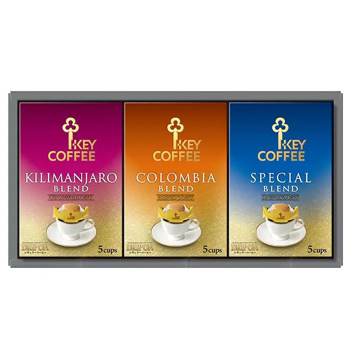 キーコーヒー　ドリップオン・レギュラーコーヒーギフト